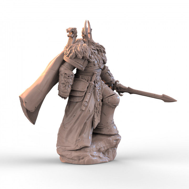 Z Kino - Knight Swordsman - DnD/Pathfinder/TTRPG Figure Miniature