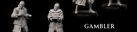 Forged Path - Willowbrook Underworld - Gambler - DnD/TTRPG Figure/Miniature