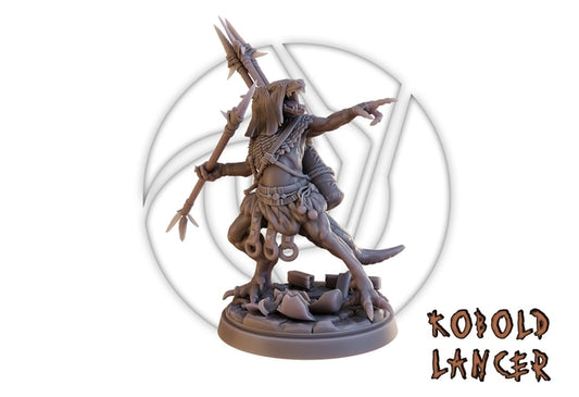 Vortex Studios - Rage of Kobolds - Lancer - DnD/TTRPG Figure/Miniature