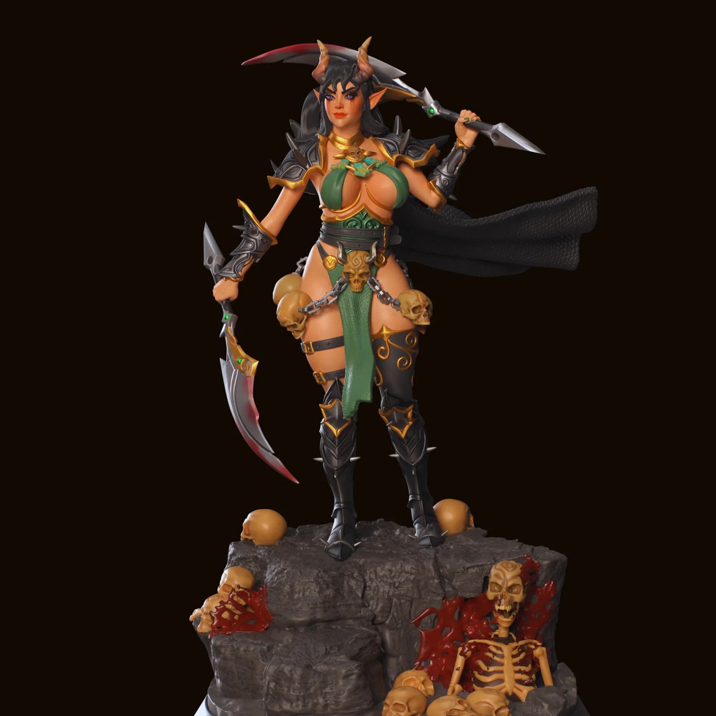HoldMyMiniatures - Eclipsa Nightbloom #1 - 75mm Pin Up/Figure/Model/Diorama