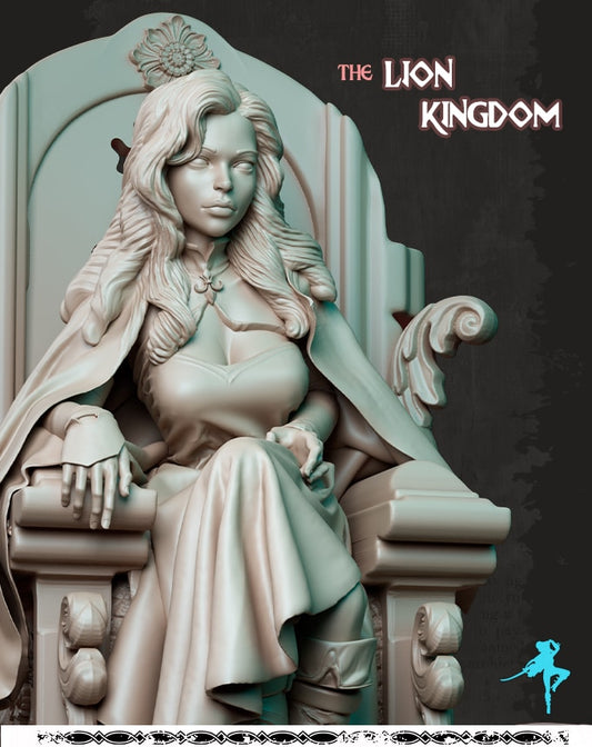 Nocturna - Lion Kingdom - 40/80mm Pin Up/Figure/Model/Diorama