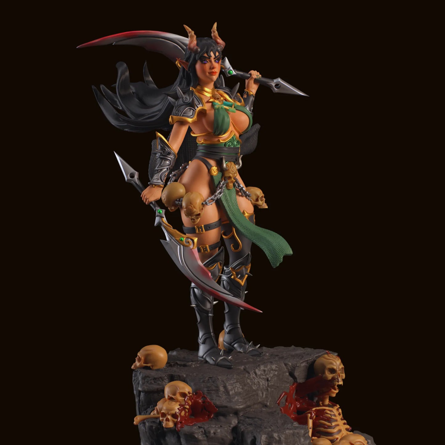 HoldMyMiniatures - Eclipsa Nightbloom #1 - 75mm Pin Up/Figure/Model/Diorama