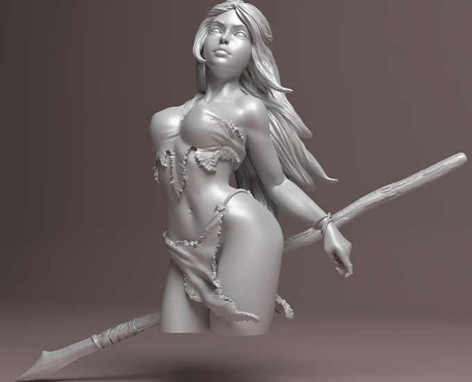 Wild Miniatures - Wild Wild Girls - Mara - 32/75mm Pin Up/Figure/Model/Diorama