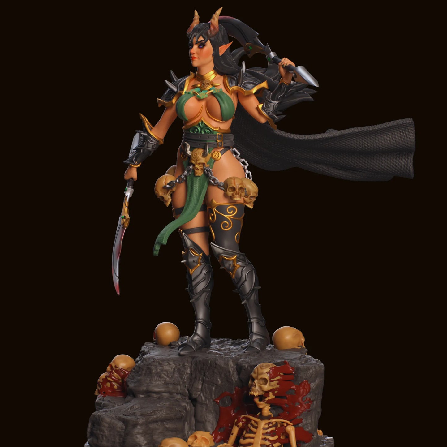 HoldMyMiniatures - Eclipsa Nightbloom #1 - 75mm Pin Up/Figure/Model/Diorama