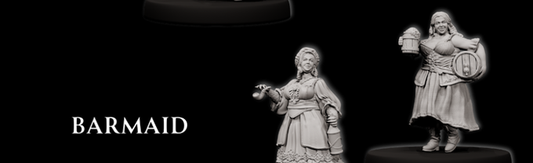 Forged Path - Willowbrook Underworld - Barmaid - DnD/TTRPG Figure/Miniature