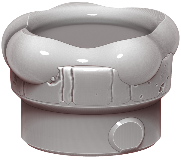 Ars Moriendi - Plain Potions Dice Holder - Plain Beaker - DnD/TTRPG/Roleplaying/Wargames - Helios3DPrinting