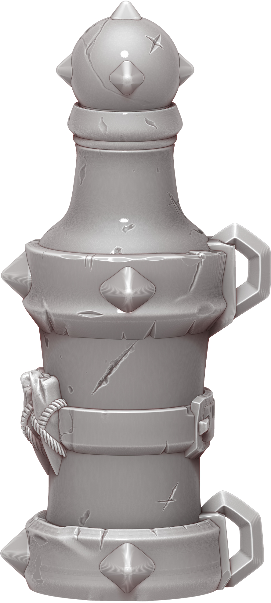 Ars Moriendi - Mythic Potion Dice Holder - Ogre Strength - DnD/TTRPG/Roleplaying/Wargames - Helios3DPrinting