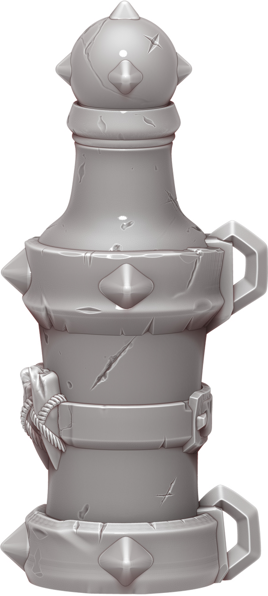 Ars Moriendi - Mythic Potion Dice Holder - Ogre Strength - DnD/TTRPG/Roleplaying/Wargames - Helios3DPrinting