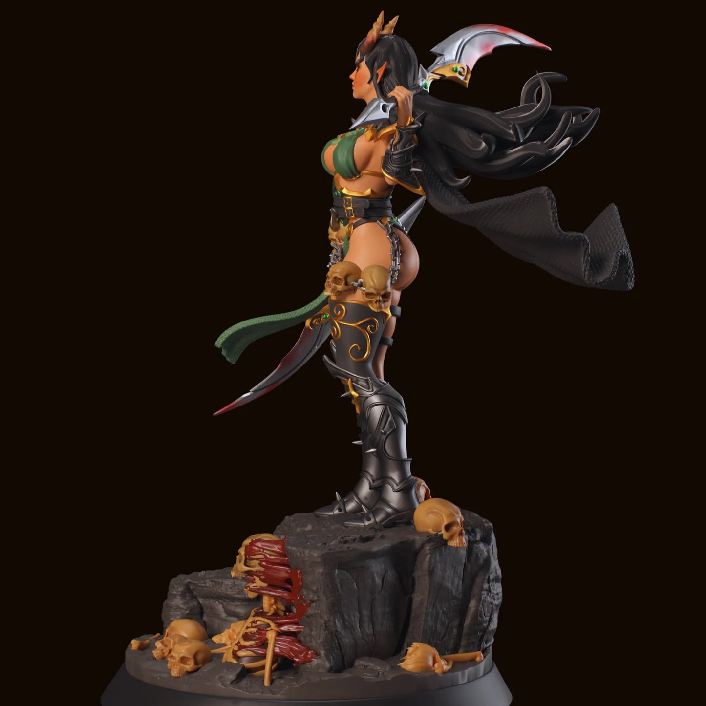 HoldMyMiniatures - Eclipsa Nightbloom #1 - 75mm Pin Up/Figure/Model/Diorama