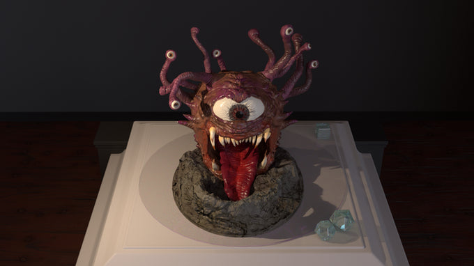 Azhora - Beholder Dice Tower - DnD/TTRPG/Roleplaying/Wargames