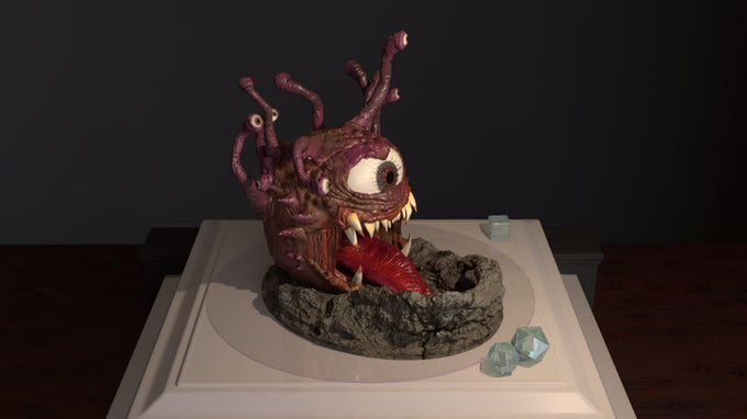 Azhora - Beholder Dice Tower - DnD/TTRPG/Roleplaying/Wargames