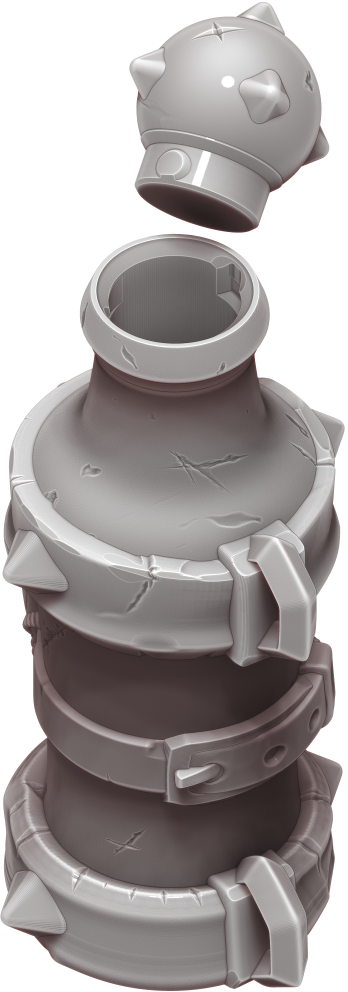 Ars Moriendi - Mythic Potion Dice Holder - Ogre Strength - DnD/TTRPG/Roleplaying/Wargames - Helios3DPrinting