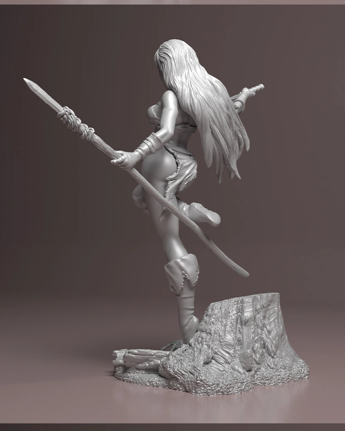 Wild Miniatures - Wild Wild Girls - Teena - 32/75mm Pin Up/Figure/Model/Diorama