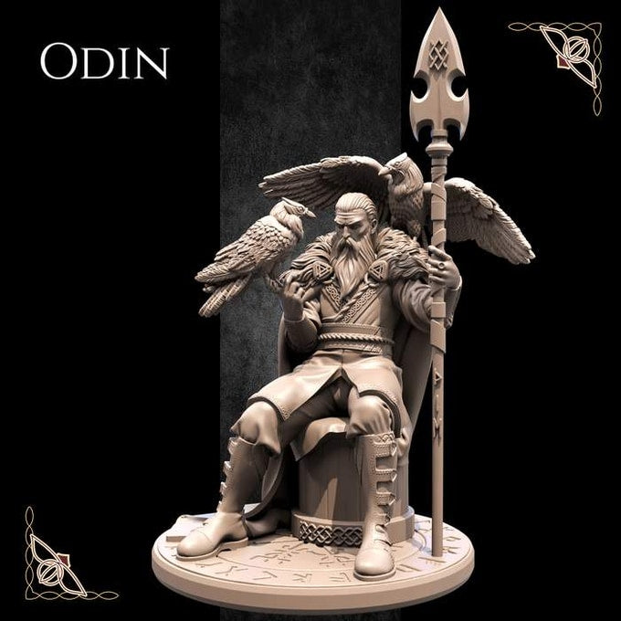 Fredrik Rosado - Valhalla - Odin - 75mm Pin Up/Figure/Model/Diorama