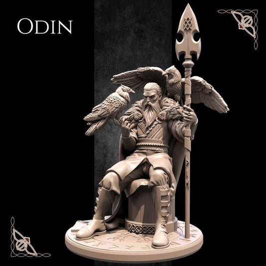 Fredrik Rosado - Valhalla - Odin - 75mm Pin Up/Figure/Model/Diorama