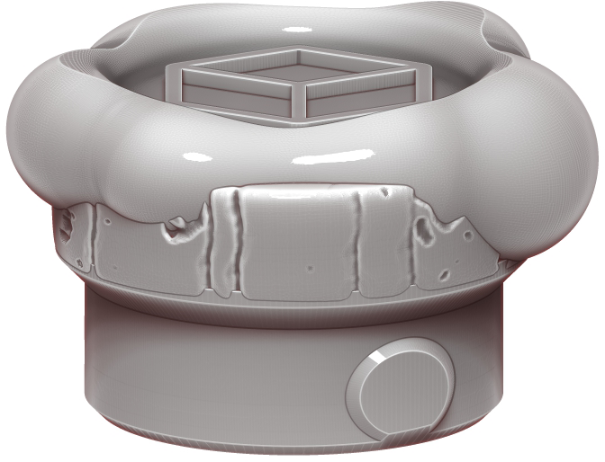 Ars Moriendi - Plain Potions Dice Holder - D6 Dice - DnD/TTRPG/Roleplaying/Wargames - Helios3DPrinting