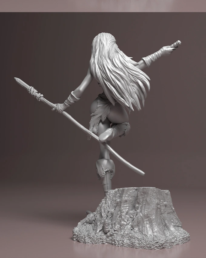 Wild Miniatures - Wild Wild Girls - Teena - 32/75mm Pin Up/Figure/Model/Diorama
