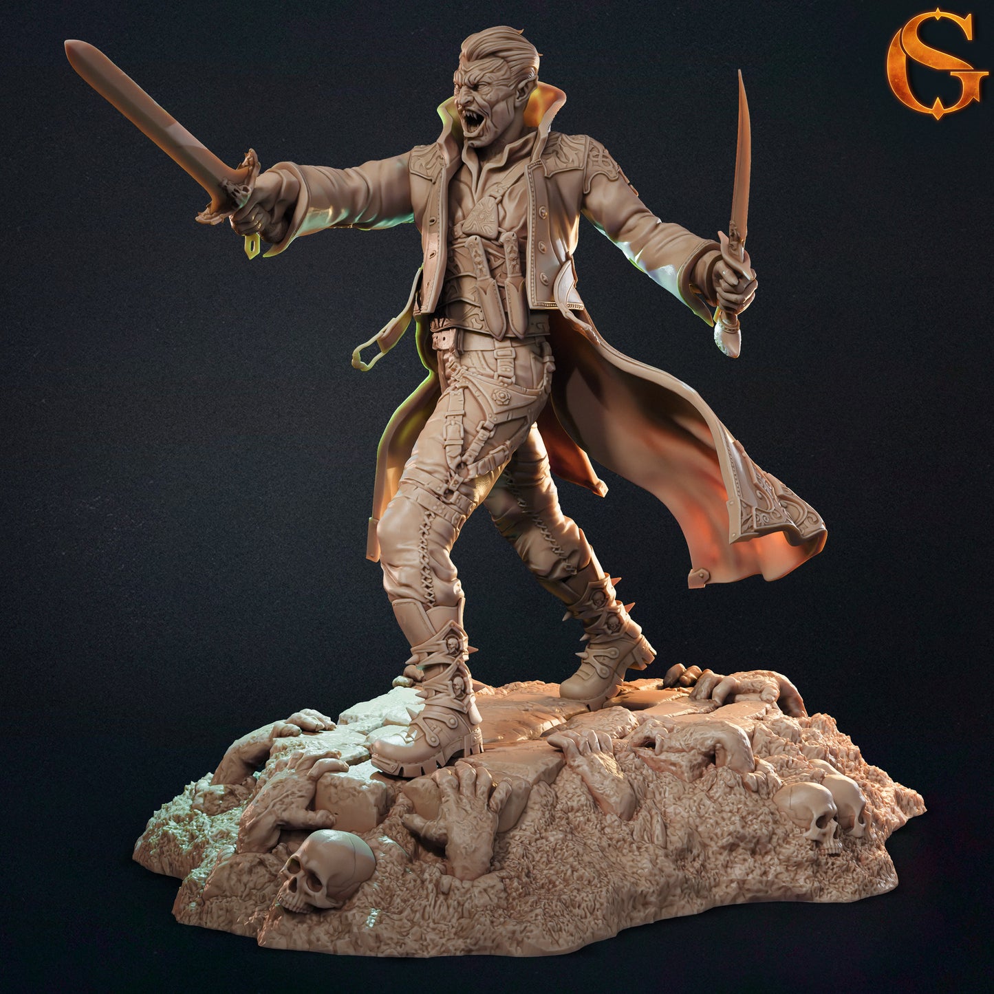 Solgoodcreations - Vampire - DnD/TTRPG Figure/Miniature