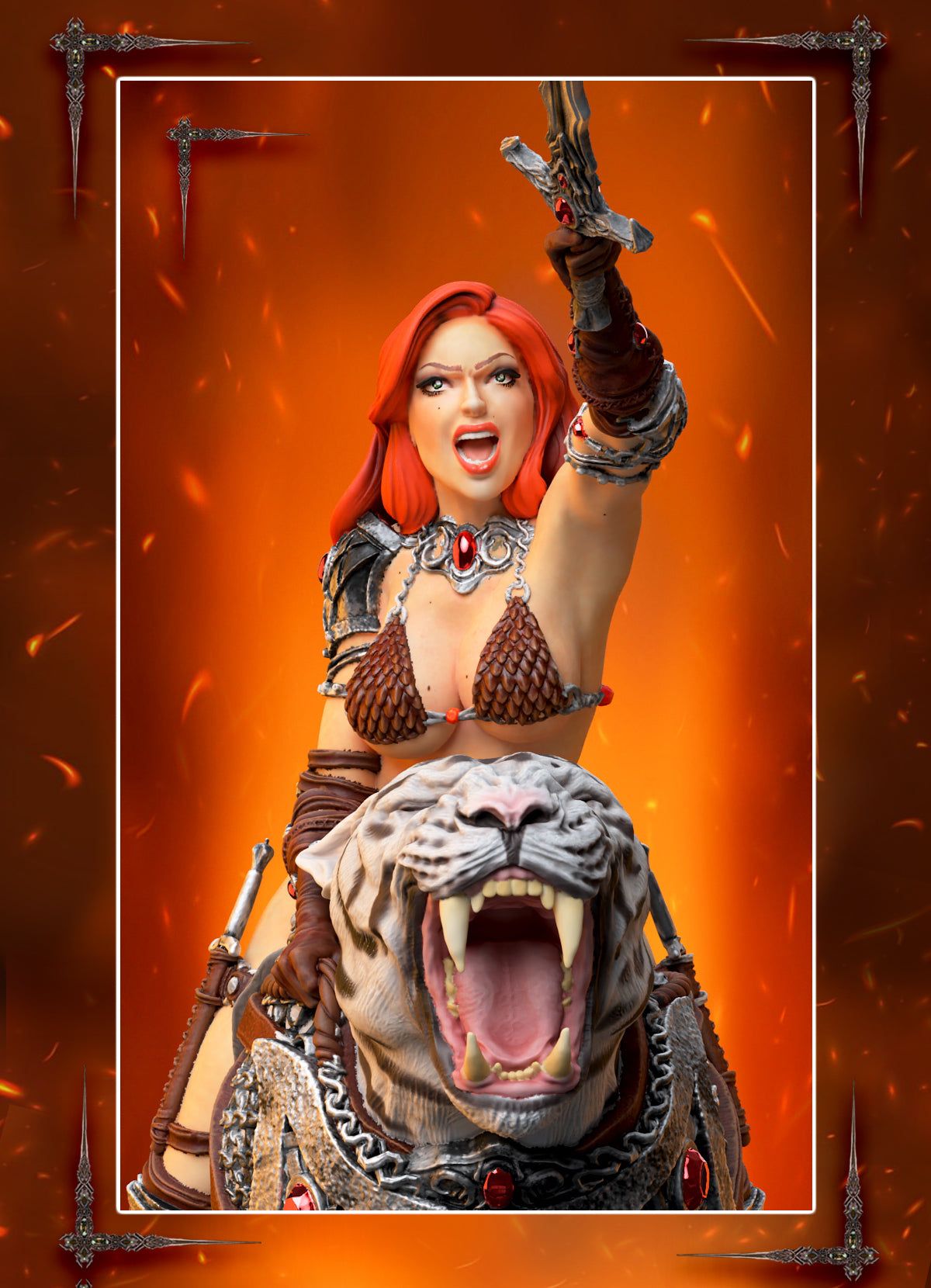 Printomancer - War Tigress: Diana - 1/12 200mm Pin Up/Figure/Model/Diorama