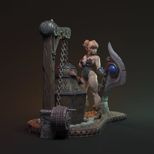 42studio - Ilayda Strimon, The Executioner - 32/75mm Pin Up/Figure/Model/Diorama