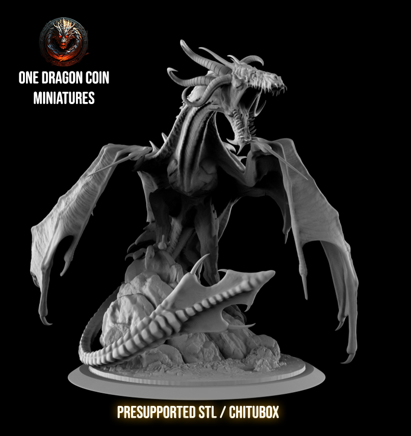 One Dragon Coin - Marvoth - DnD/TTRPG Figure/Miniature