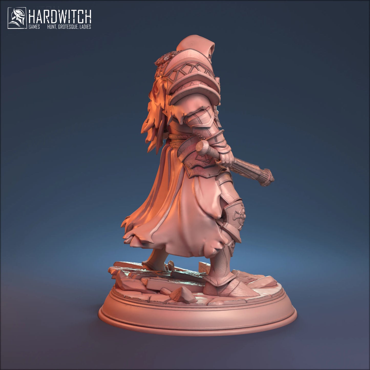 HardWitch Games - Trager - 75mm Pin Up/Figure/Model/Diorama