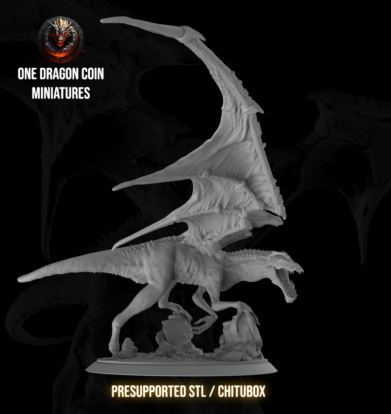 One Dragon Coin - Scavenger - DnD/TTRPG Figure/Miniature