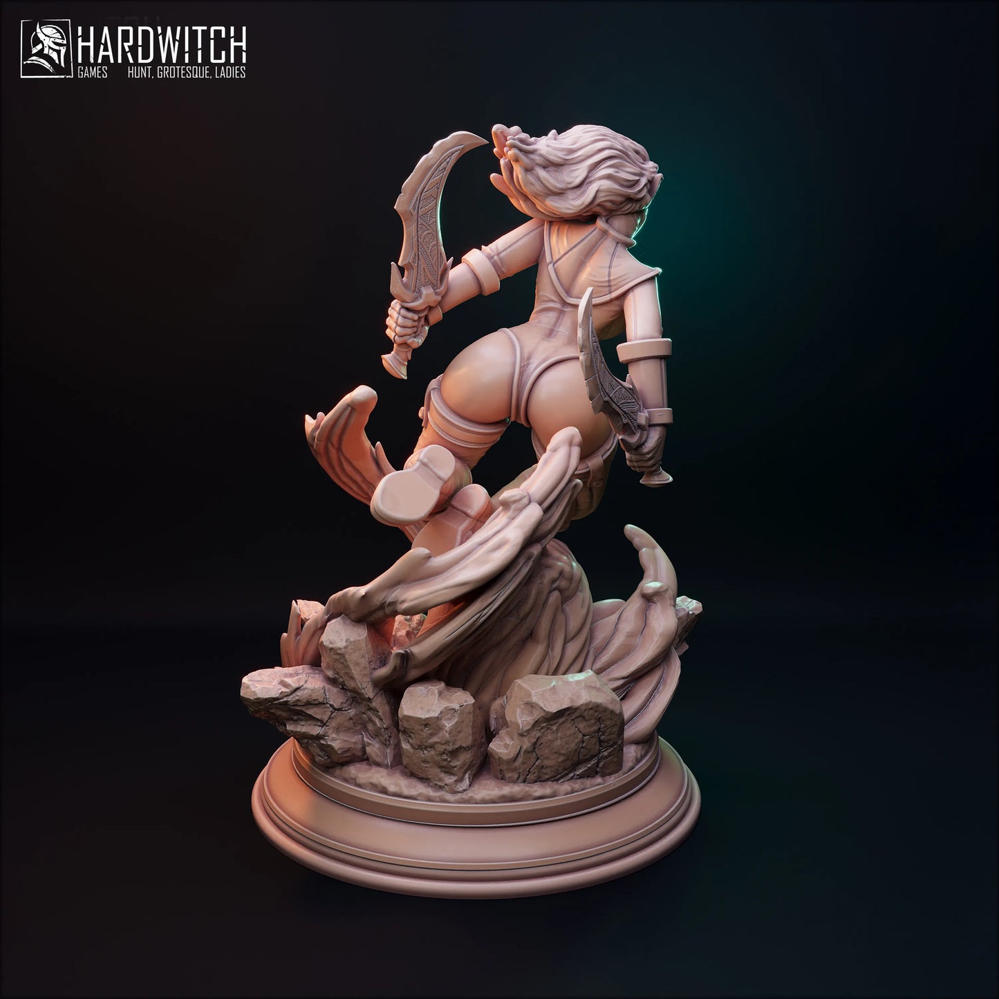 HardWitch Games - Assassin Elves - Ja-Ish - DnD/TTRPG Figure/Miniature