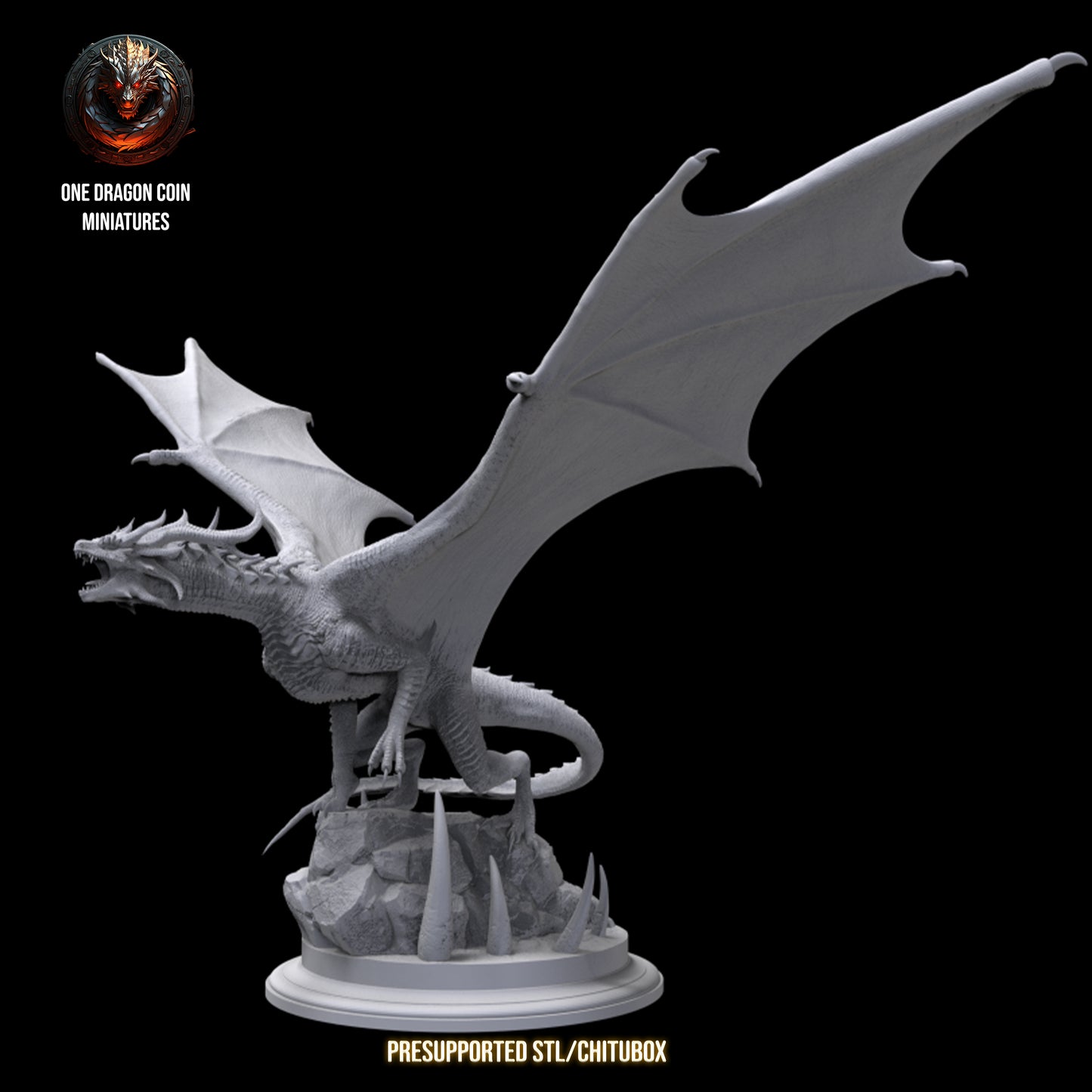 One Dragon Coin - Vardask #1 - DnD/TTRPG Figure/Miniature