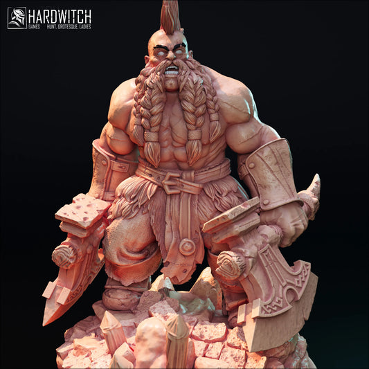HardWitch Games - Tormalch Bergder - 75mm Pin Up/Figure/Model/Diorama
