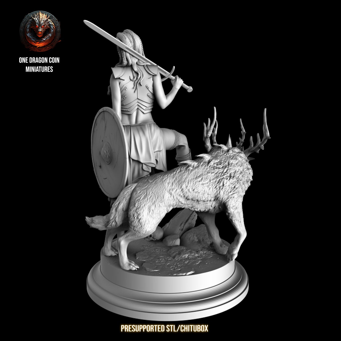 The Lady Model - Eirlys, Northern Princess -  75mm Pin Up/Figure/Model/Diorama