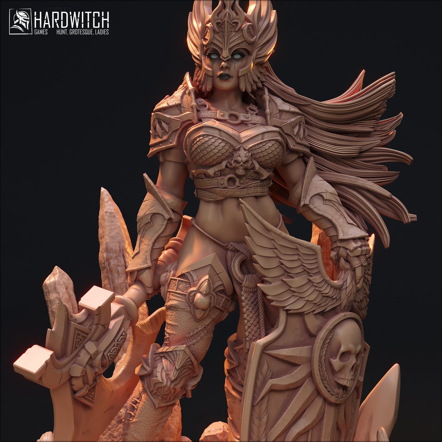 HardWitch Games - Markin Armtord - 75mm Pin Up/Figure/Model/Diorama