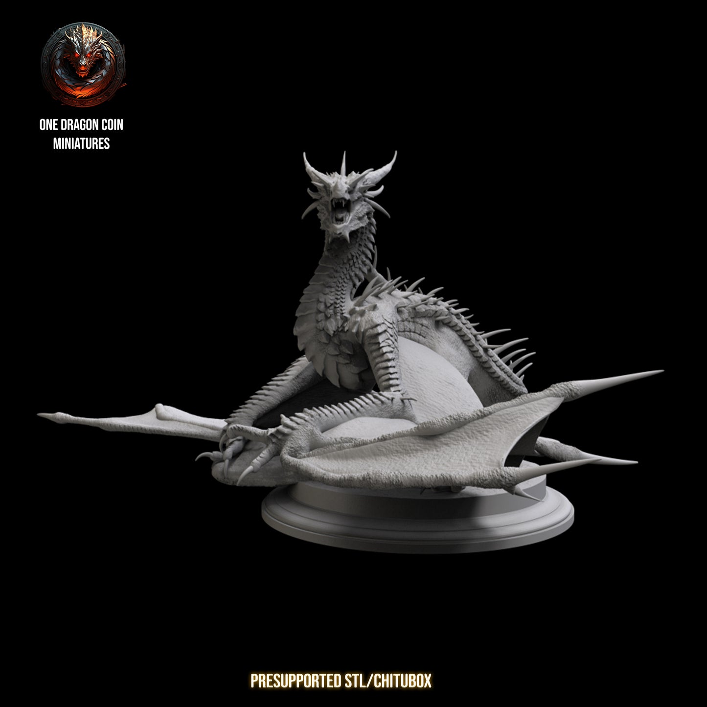 One Dragon Coin - Ignistor #2 - DnD/TTRPG Figure/Miniature