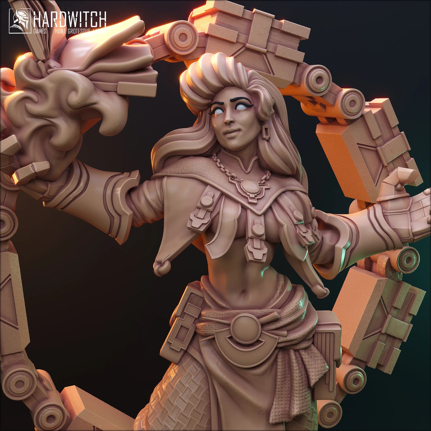 HardWitch Games - Faradelis - 75mm Pin Up/Figure/Model/Diorama