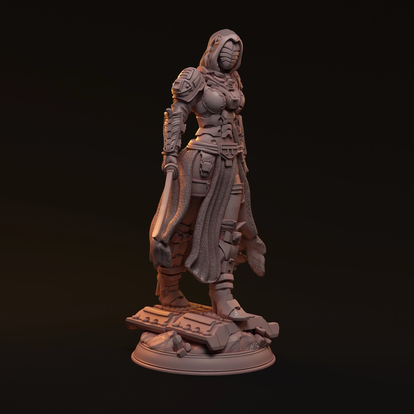 MythRealms - Cyber Addiction - Kara Mint - 32/75mm Pin Up/Figure/Model/Diorama