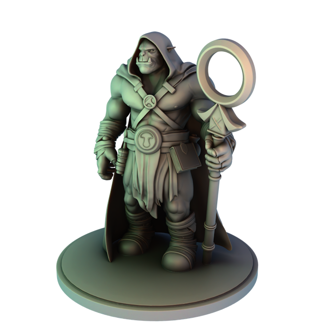 Magic STL - Orks #1 - DnD/Pathfinder/TTRPG Mini Miniature Figure