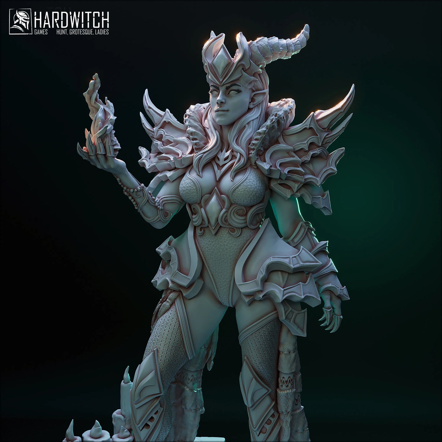 HardWitch Games - Yggdrasil - Sardora Vanthim - 75/100mm Pin Up/Figure/Model/Diorama