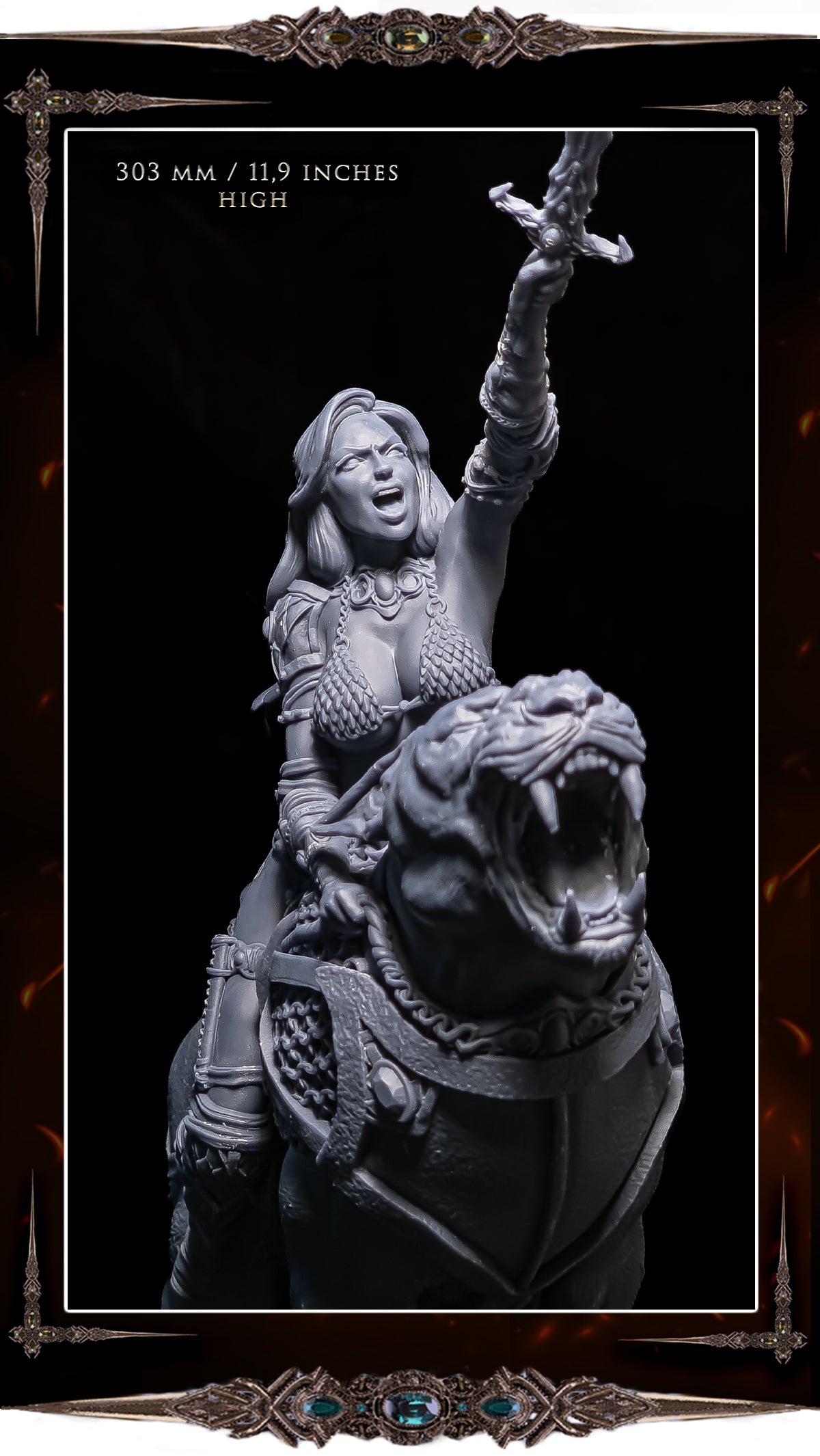 Printomancer - War Tigress: Diana - 1/12 200mm Pin Up/Figure/Model/Diorama