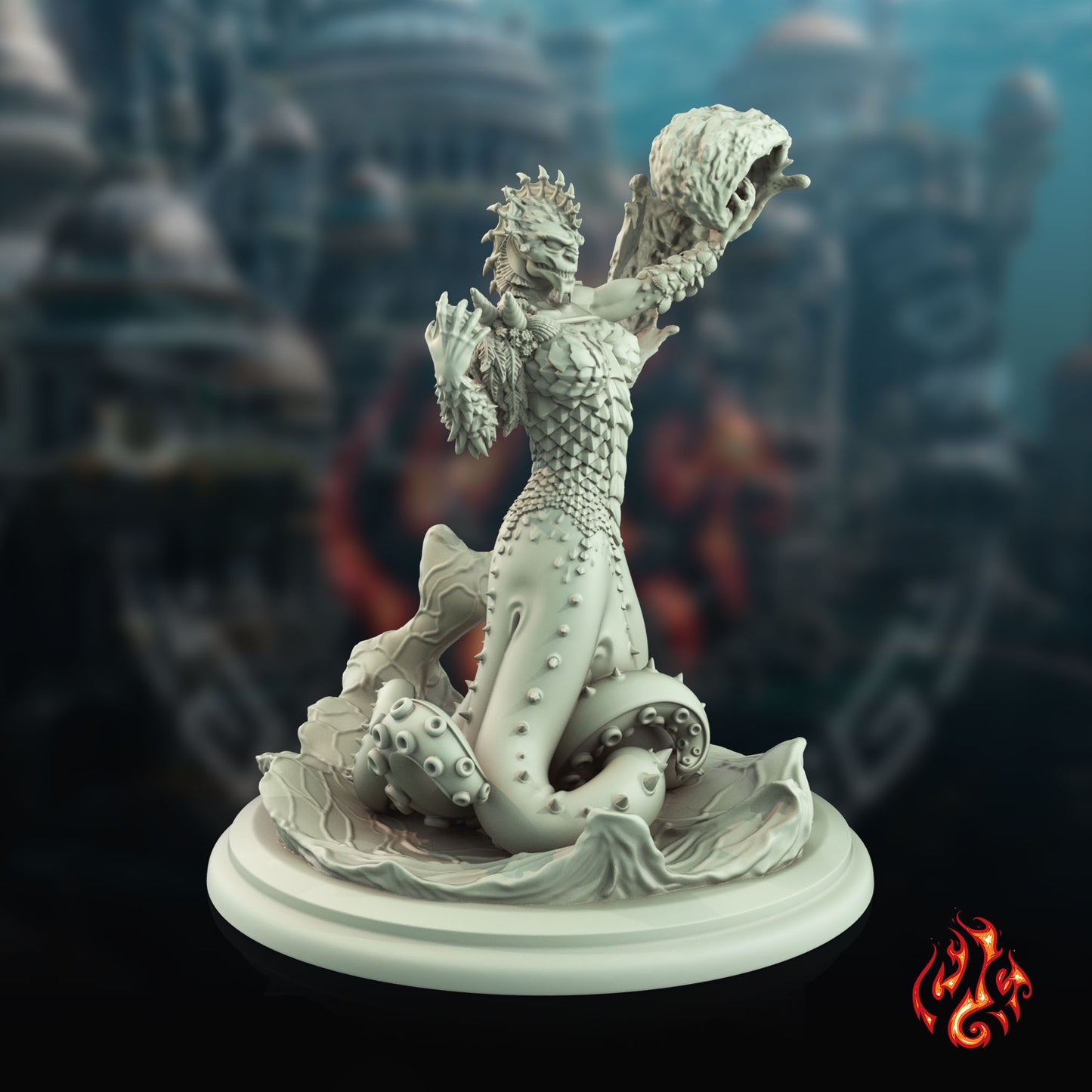 Crippled God Foundry - Sea Witch - DnD/TTRPG Figure/Miniature