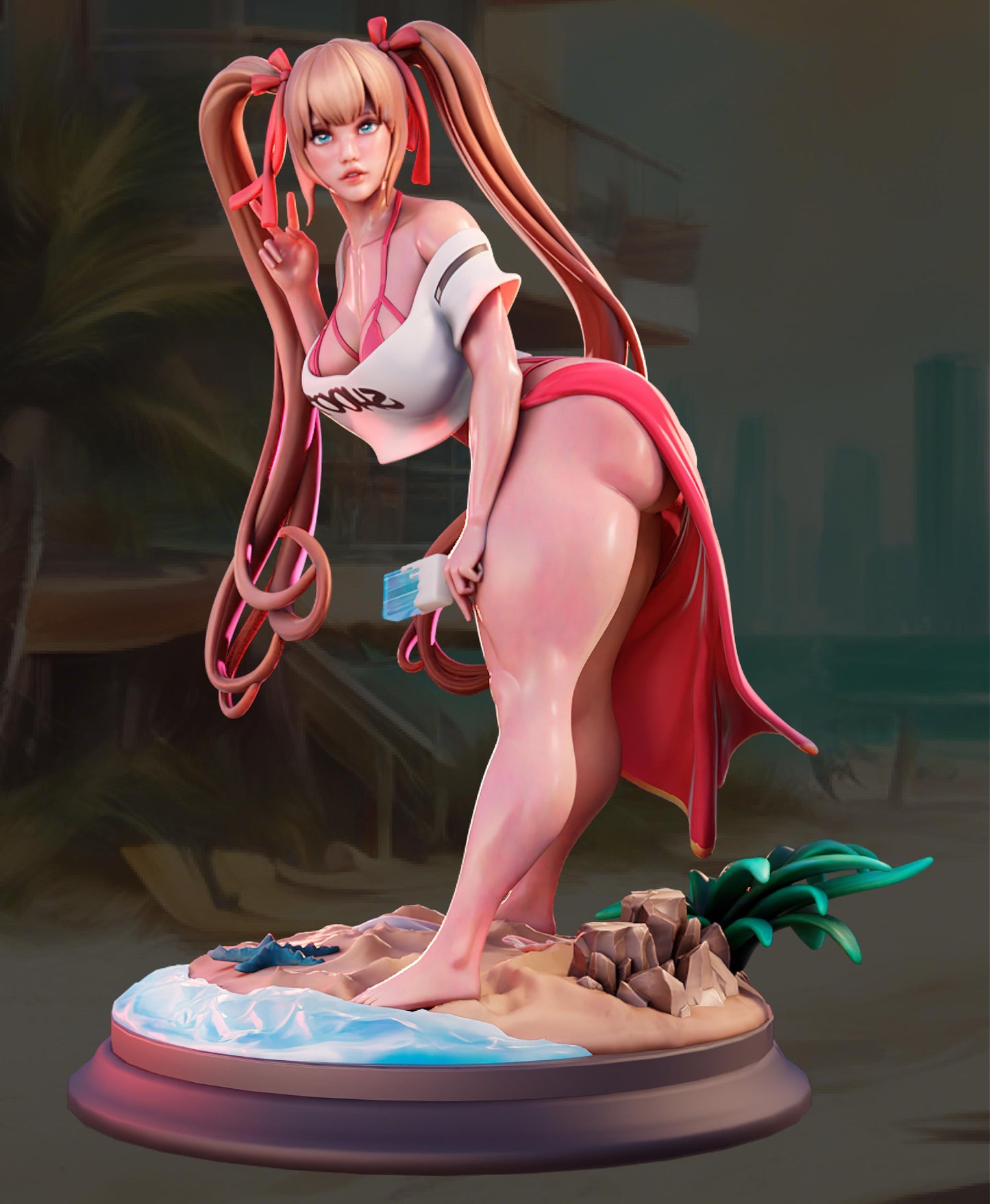 AMCM Studios - Marina Blue - 75mm Pin Up/Figure/Model/Diorama
