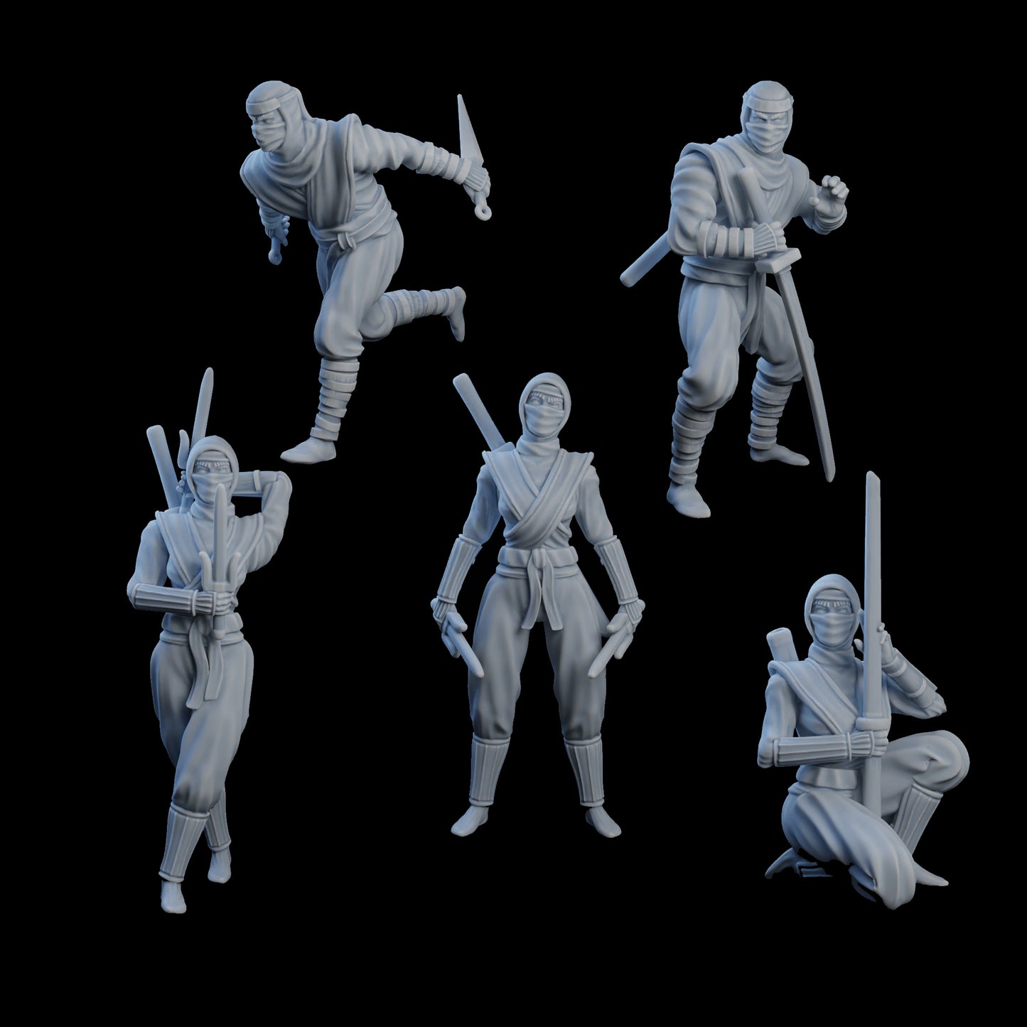 YourNeighborKnight - Bushido 2 - Shinobi - DnD/TTRPG Figure/Miniature