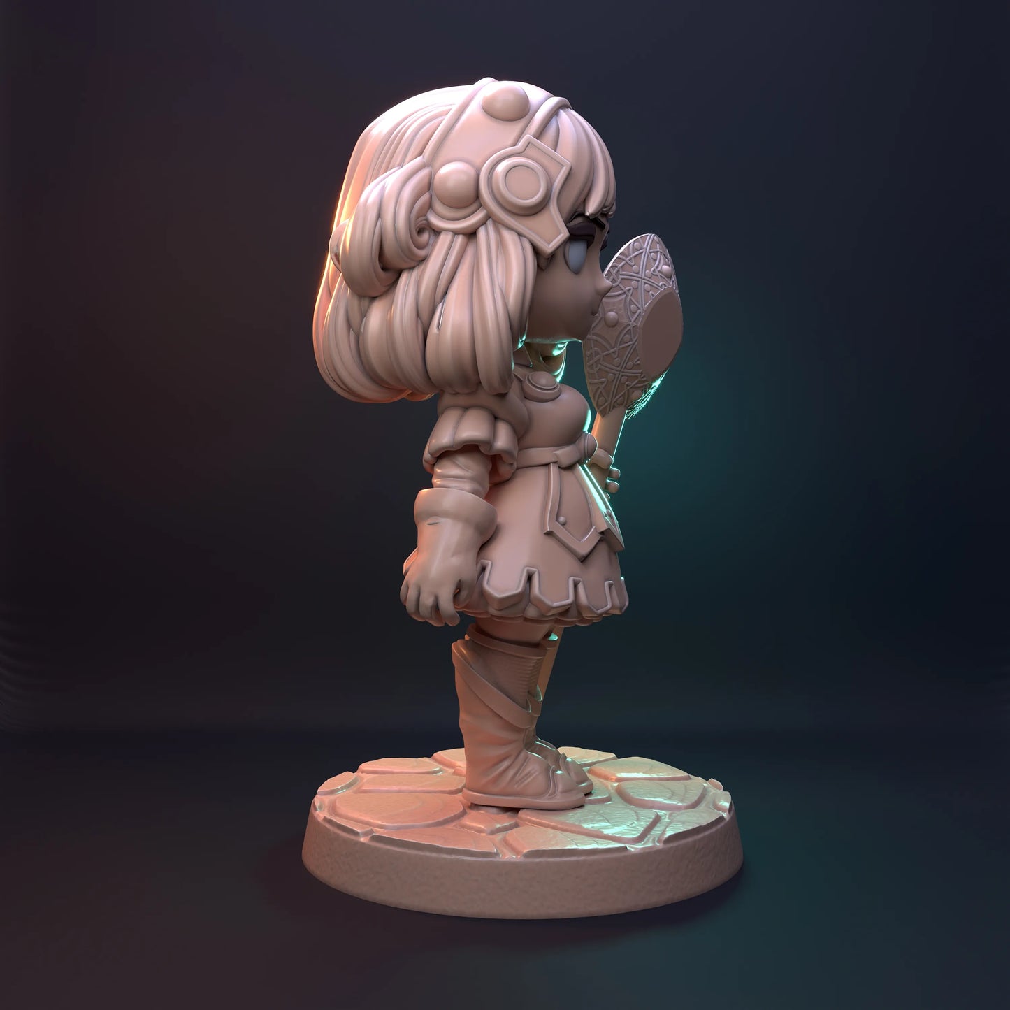 Flashzy - Little Winter Tail - Mont - 75mm Pin Up/Figure/Model/Diorama