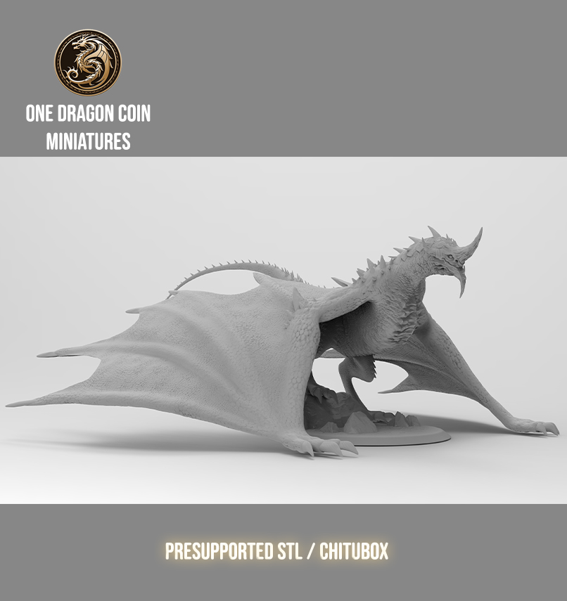 One Dragon Coin - Scaledur #1 - DnD/TTRPG Figure/Miniature