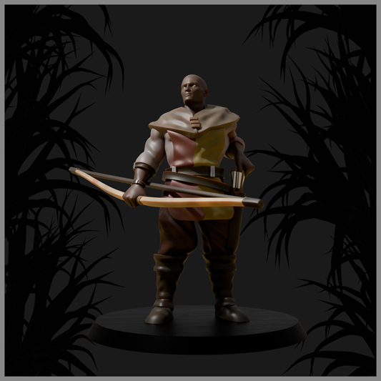 STLGobbo - Black River Rogues - Archer - DnD/Pathfinder/TTRPG Figure