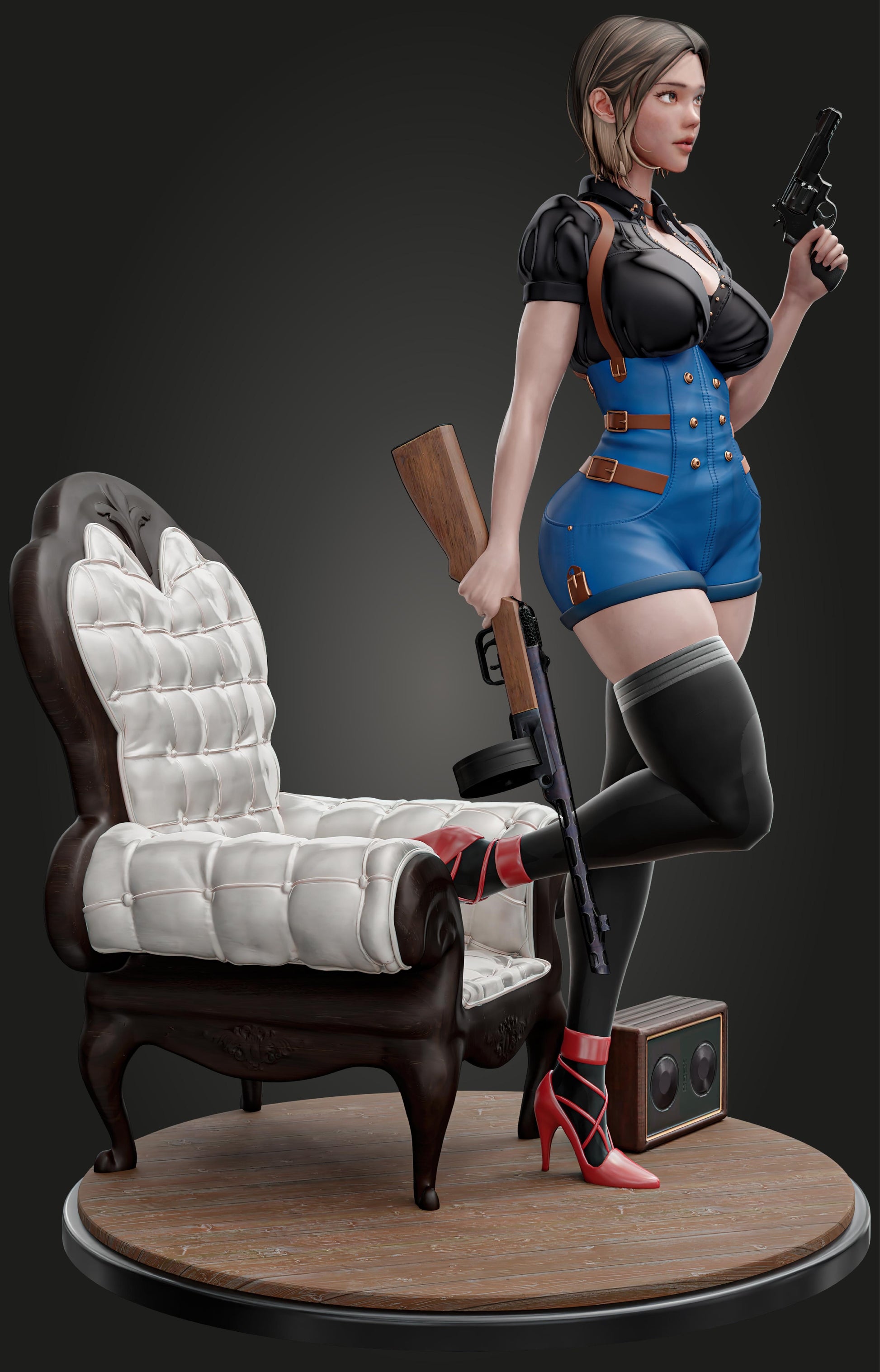 AMCM Studios - Isabella Moretti - 32/75mm Pin Up/Figure/Model/Diorama - Helios3DPrinting