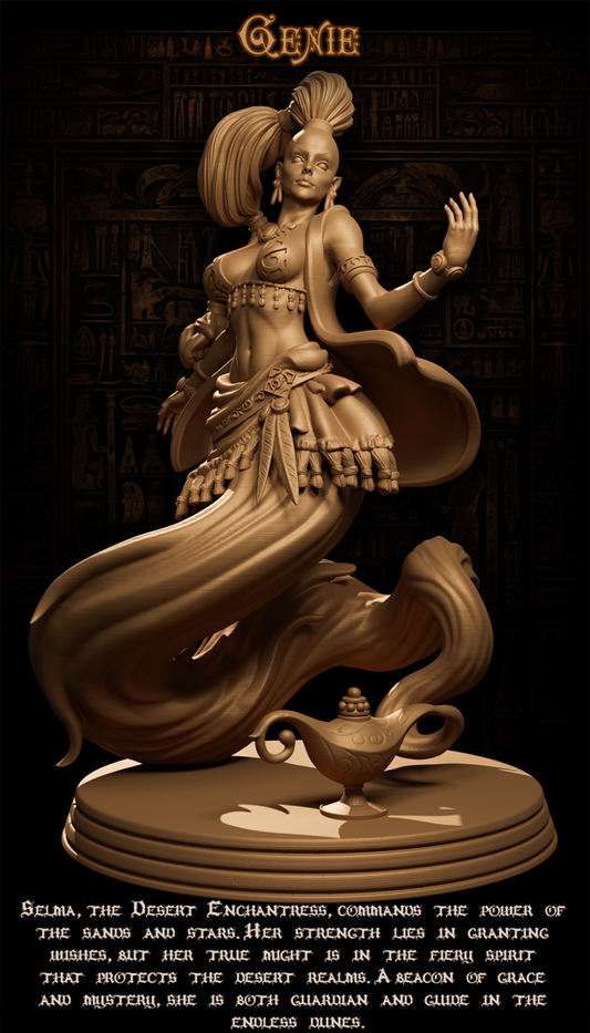 Jugglers Miniatures - Egyptians - Genie - 75mm Pin Up/Figure/Model/Diorama