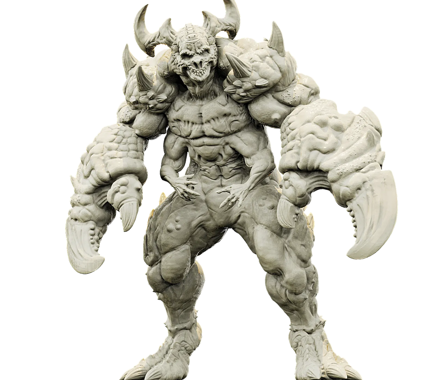 Brayan Nafarrate - Bestiary #4 - Glabrezu #4 - DnD/TTRPG Figure/Miniature
