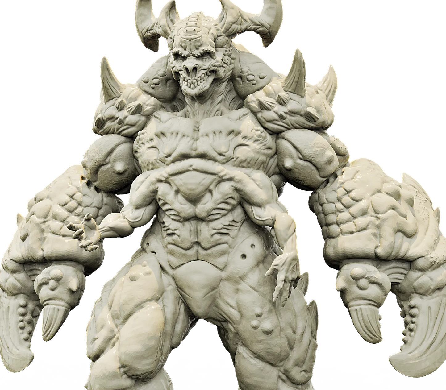 Brayan Nafarrate - Bestiary #4 - Glabrezu #5 - DnD/TTRPG Figure/Miniature