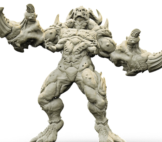 Brayan Nafarrate - Bestiary #4 - Glabrezu #6 - DnD/TTRPG Figure/Miniature