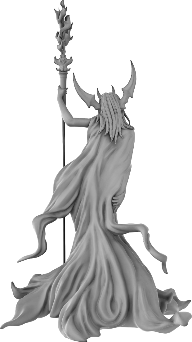 Nick T - Witch of the Swamp - 75/120mm Pin Up/Figure/Model/Diorama